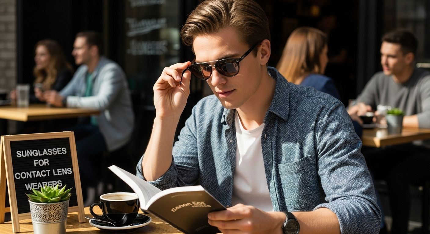 contact lens sunglasses urban lifestyle