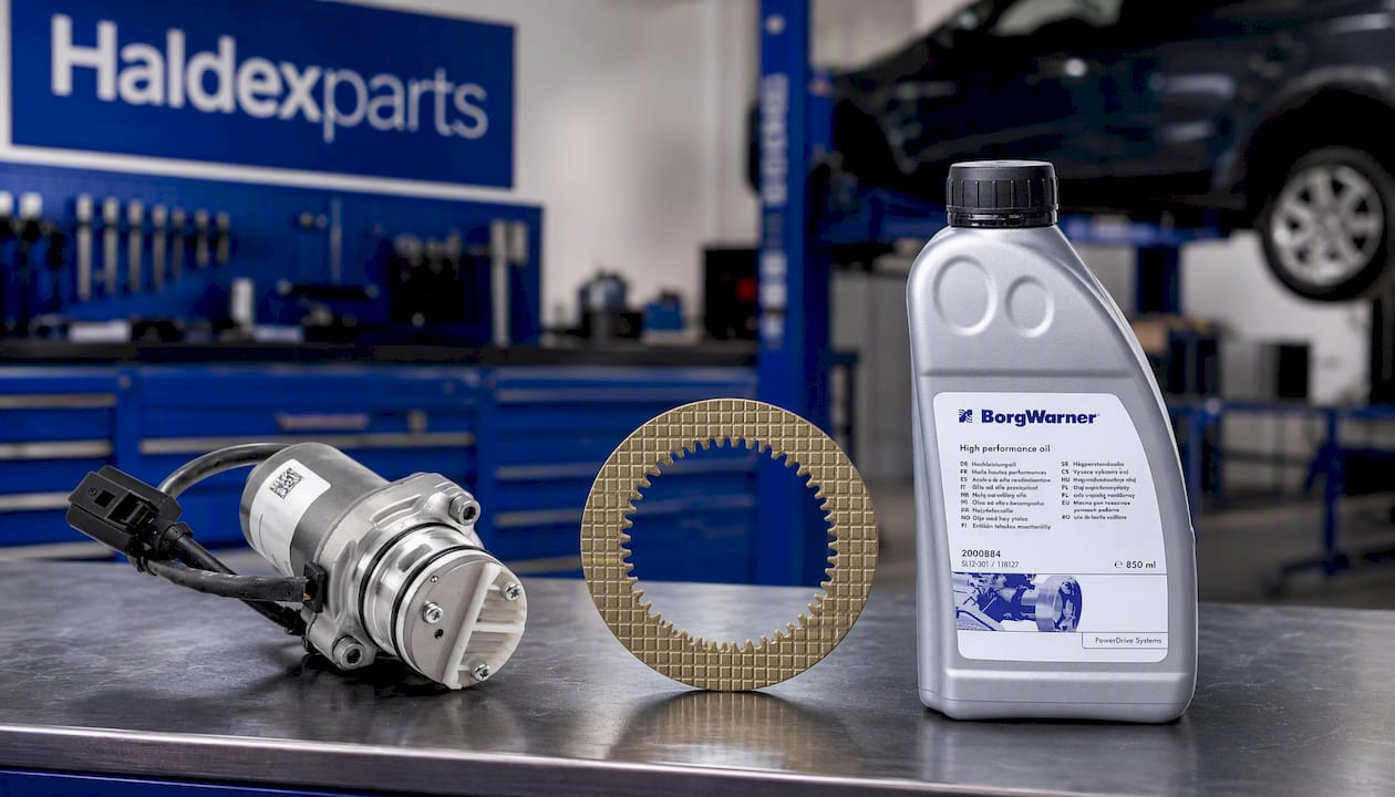 BorgWarner AWD Pre-Charge Pump 0AY598549A for 4th Gen Haldex System - Audi, VW, Skoda, Seat