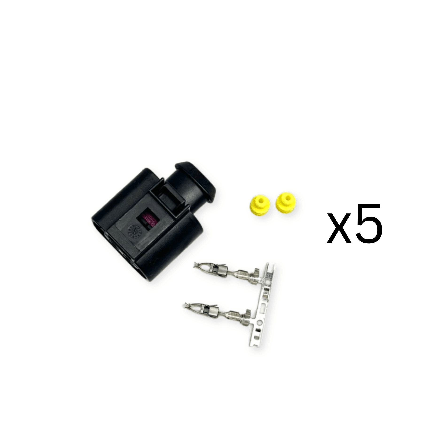 AWD Pump Connector Plug Replacement Set for 5th Gen Haldex Pumps 0CQ598305 – Compatible with Audi, VW, Skoda, Seat, BMW, Volvo, Jaguar, Porsche