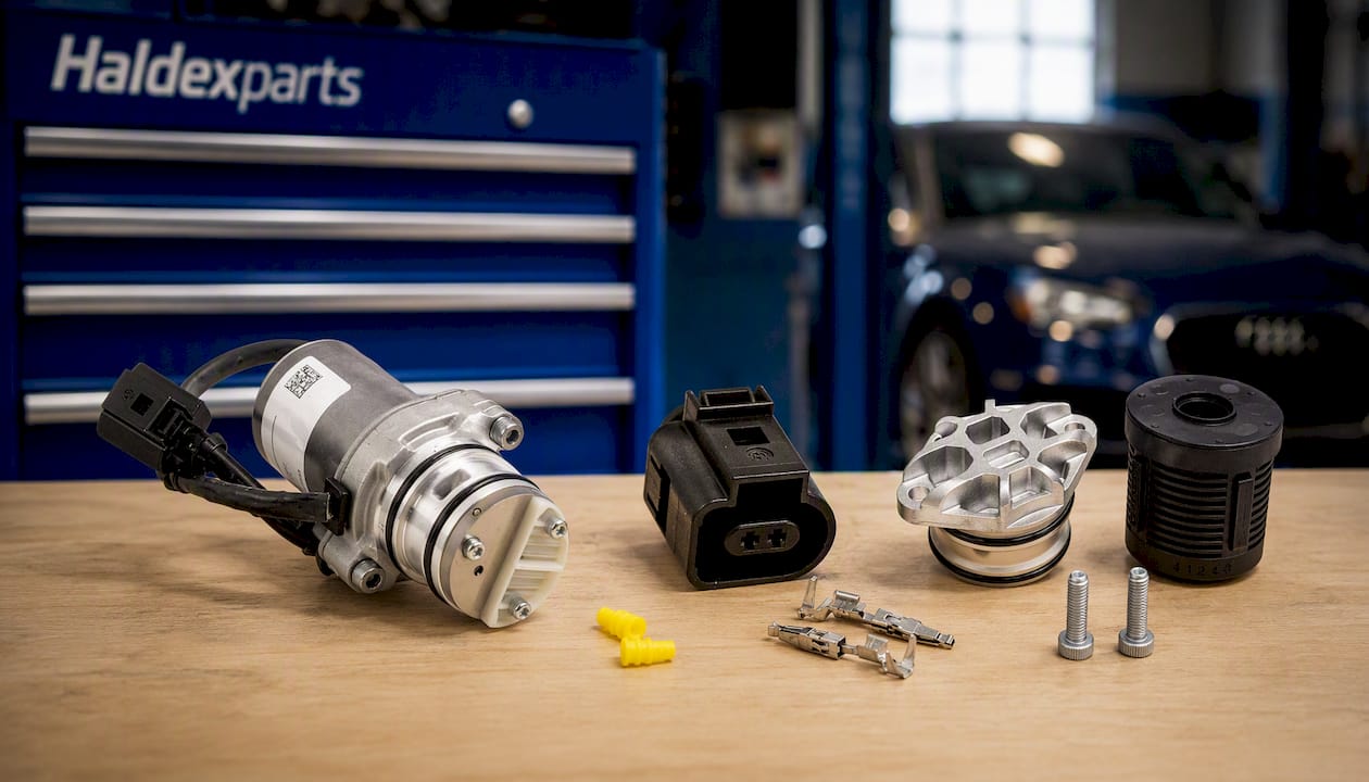 BorgWarner AWD Pre-Charge Pump 0AY598549A for 4th Gen Haldex System - Audi, VW, Skoda, Seat