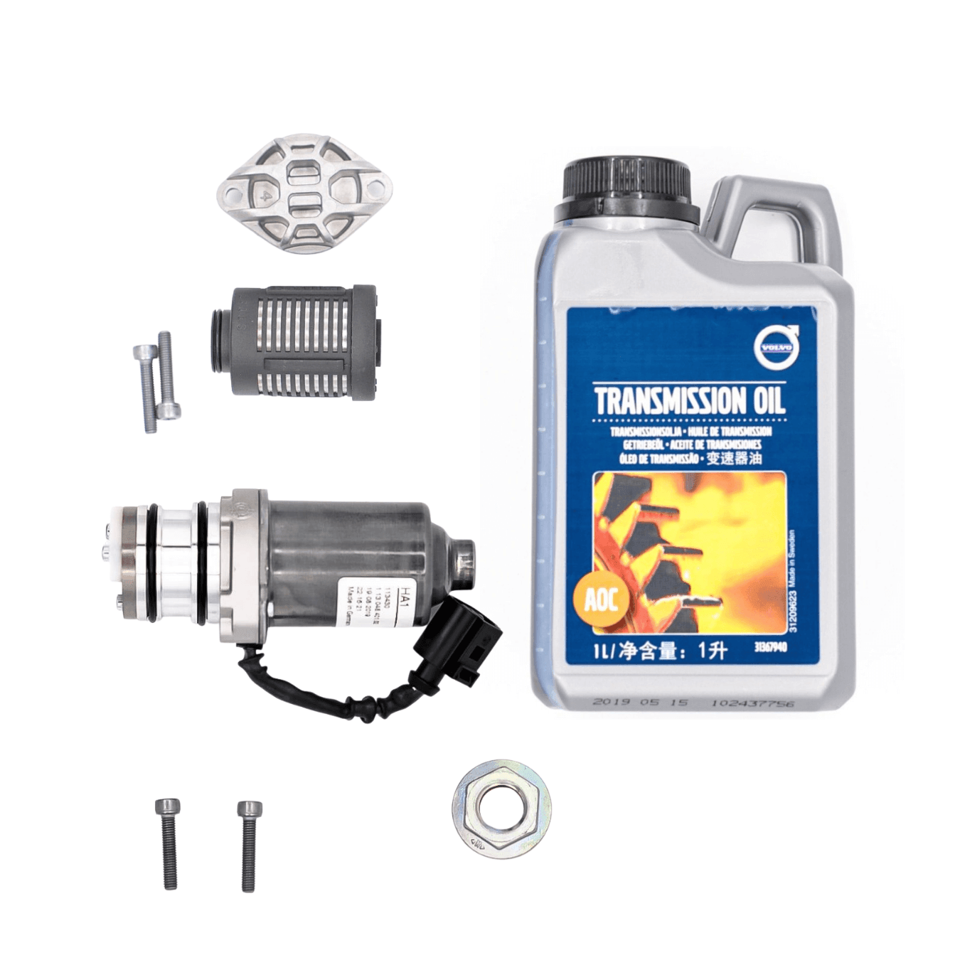 BorgWarner Haldex Pump, Filter & Volvo 31367940 Oil Kit – 4th Gen AWD Land Rover, Range Rover, Ford Kuga