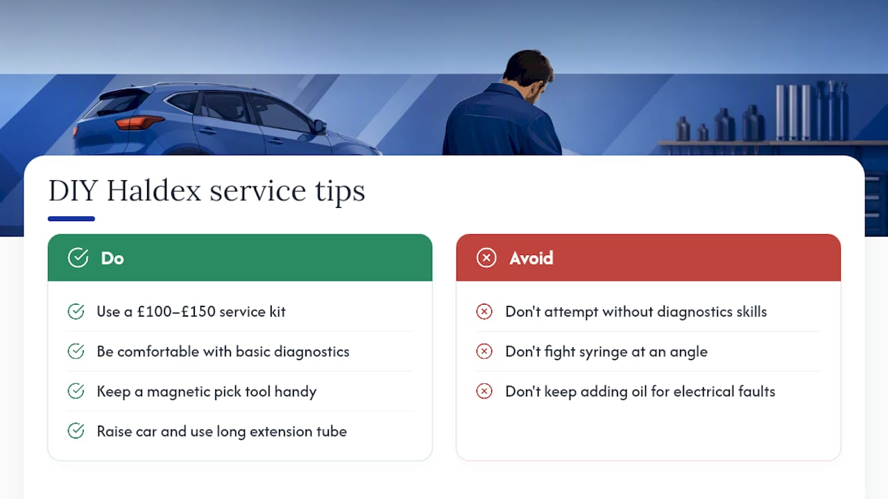 Is DIY Haldex servicing actually worth the effort? — overview diagram
