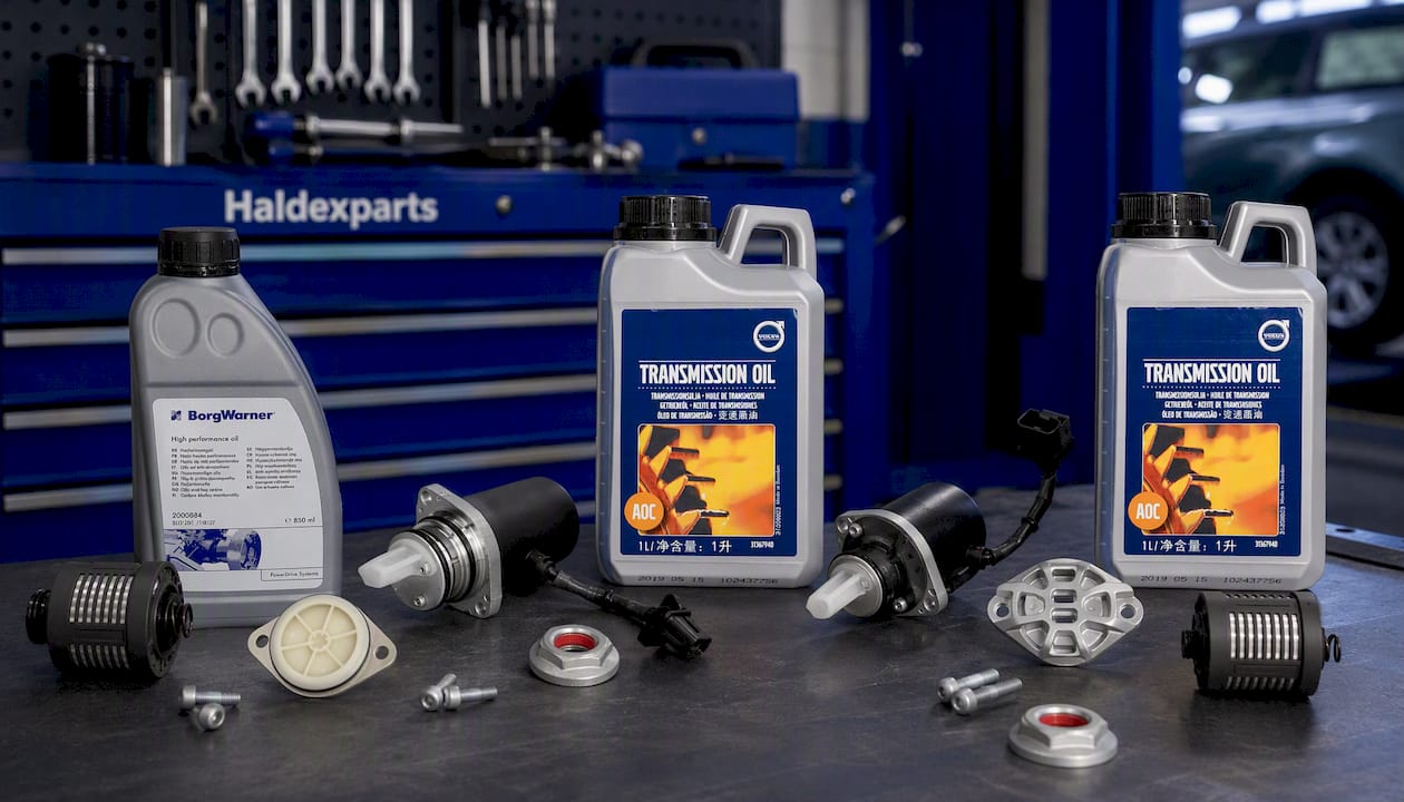 BorgWarner Haldex AOC Oil Pump, Filter & Volvo AWD Oil Kit – 3rd Gen (8V41-4C019-AA, 8V41-4A319-AA, 2000884) for Ford Kuga (2008-2009)