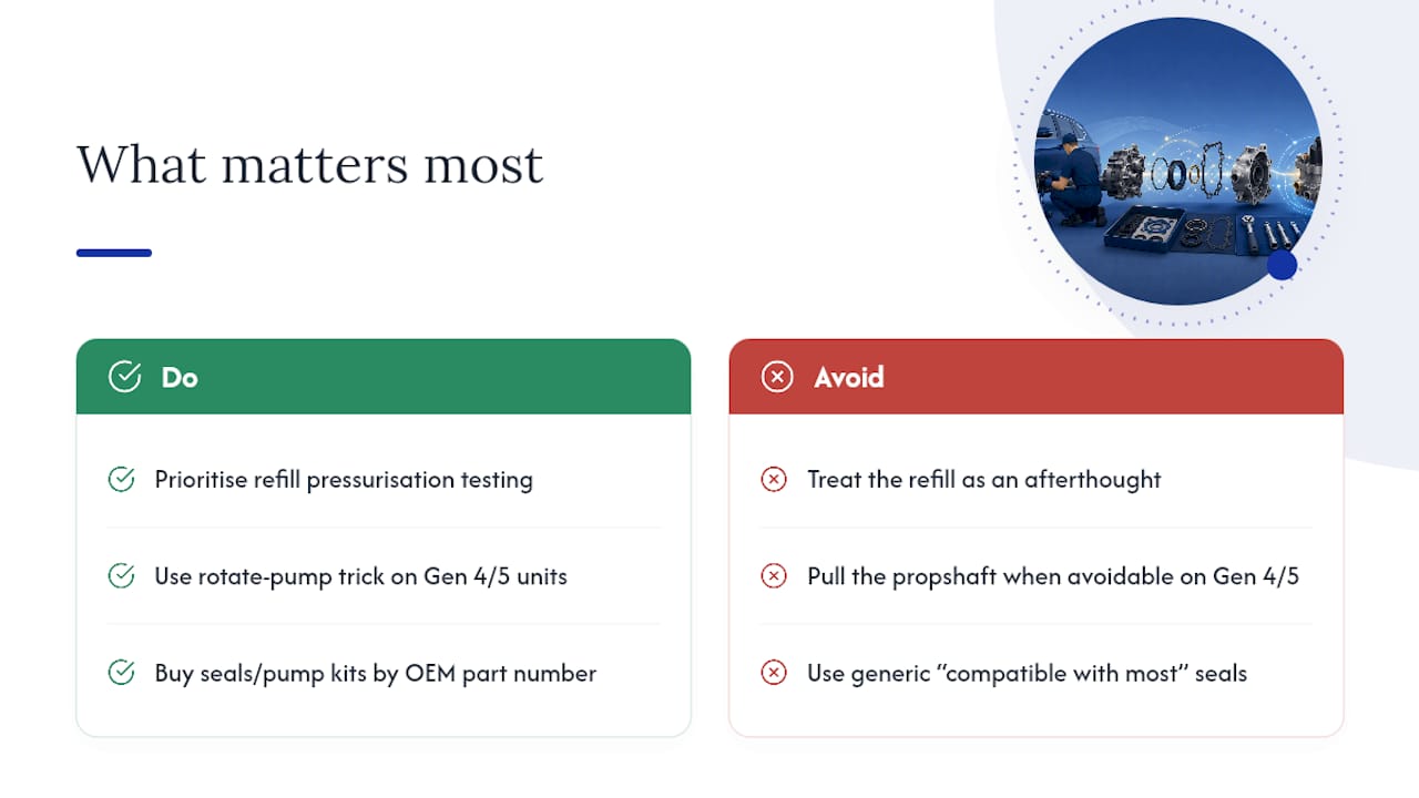 What actually matters more than most guides admit — overview diagram