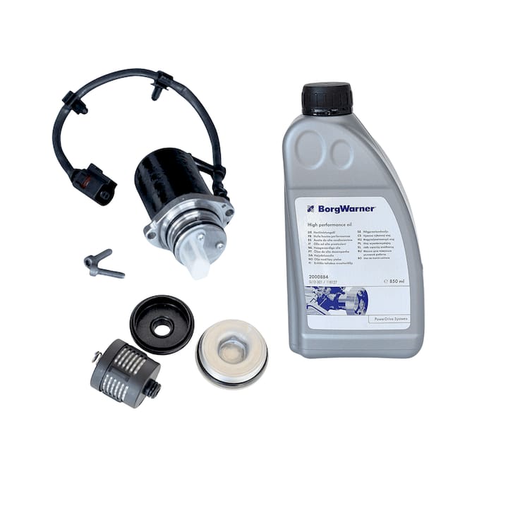 BorgWarner Haldex AWD Pump, Filter & Oil Kit – 2nd Gen (0AV598549A, 02D598574, 2000884) for Audi, VW, Skoda, SEAT
