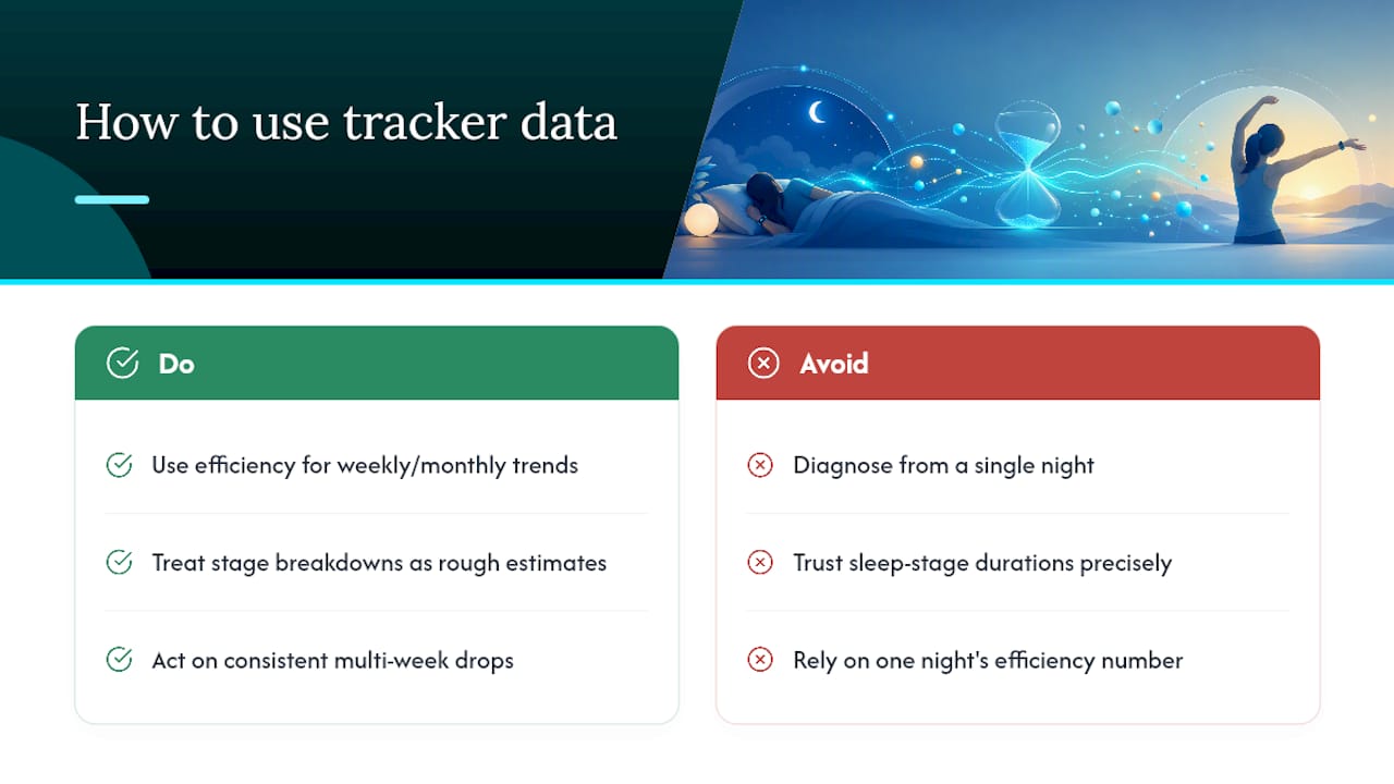 How accurate are sleep trackers, really? — overview diagram
