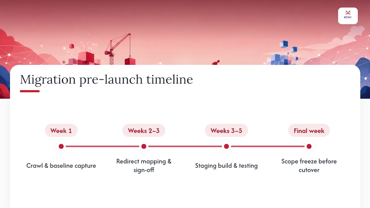 Four to six week migration timeline