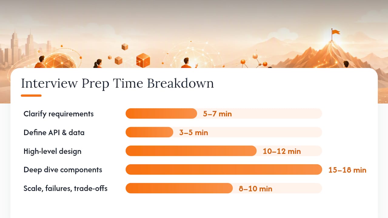 What Is the Best Framework for System Design Interview Prep? — overview diagram