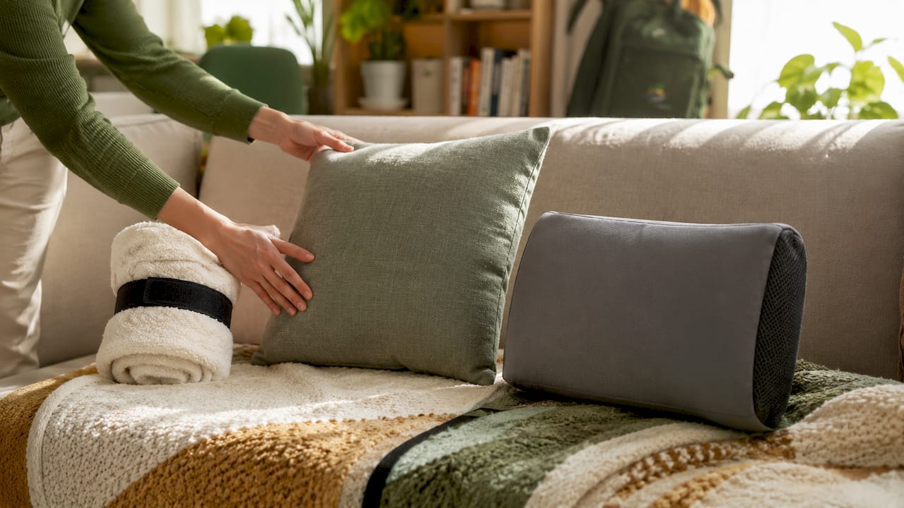 Comparison of DIY lumbar support materials