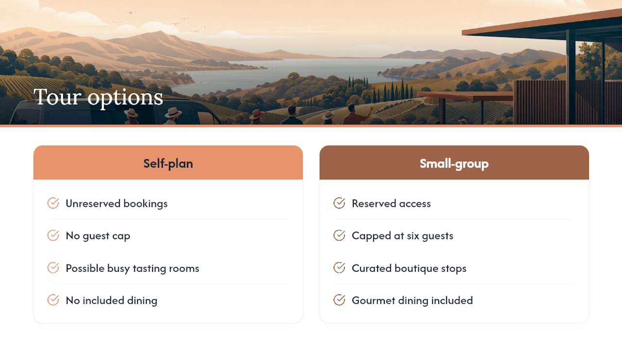 Small-Group Tours as a Reliable Quiet Option — overview diagram
