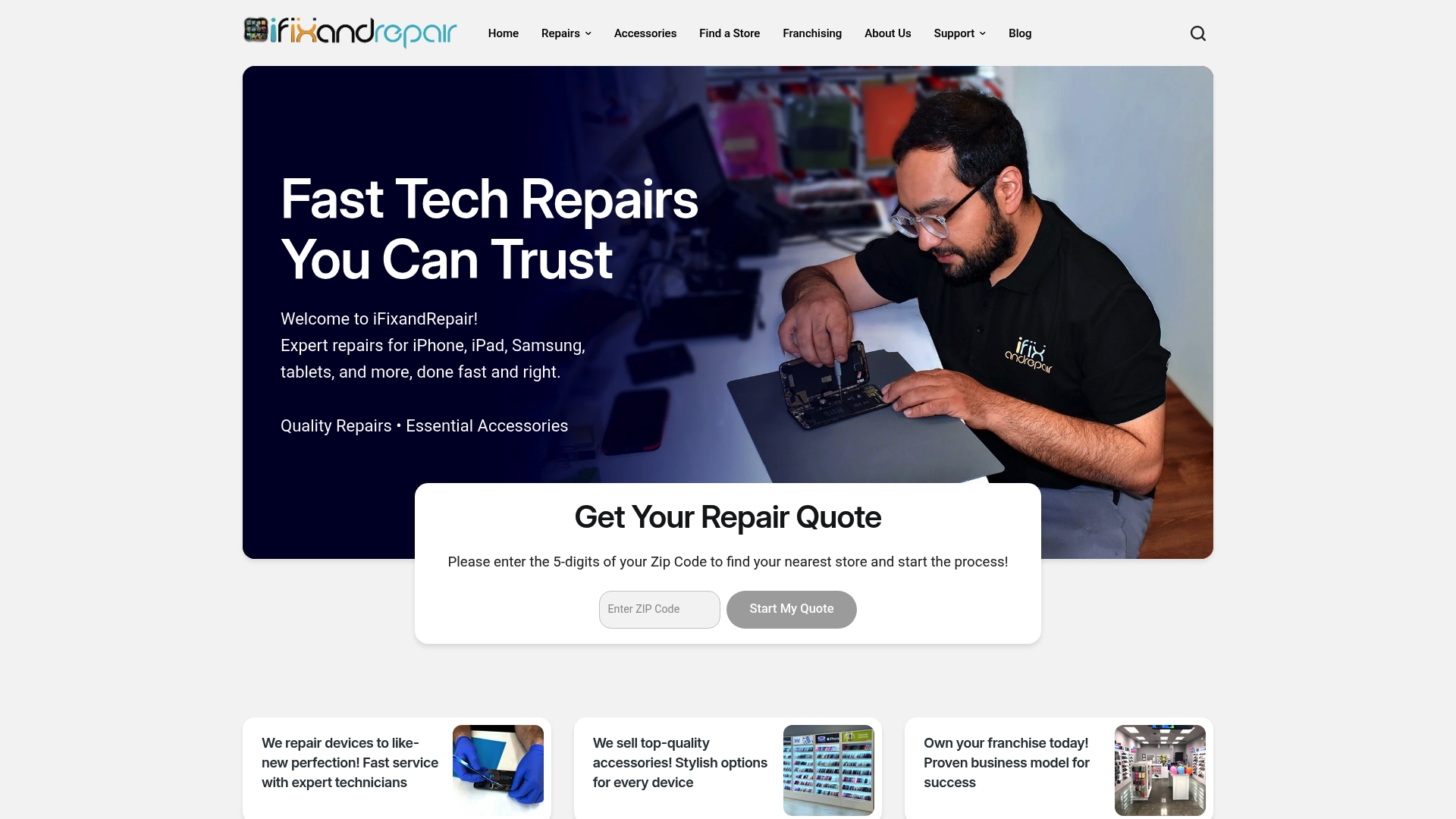 https://ifixandrepair.com
