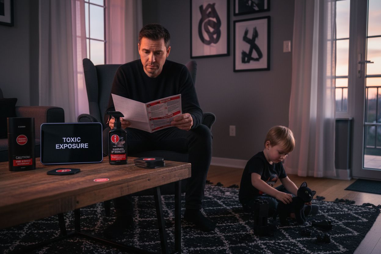 toxic exposure living room