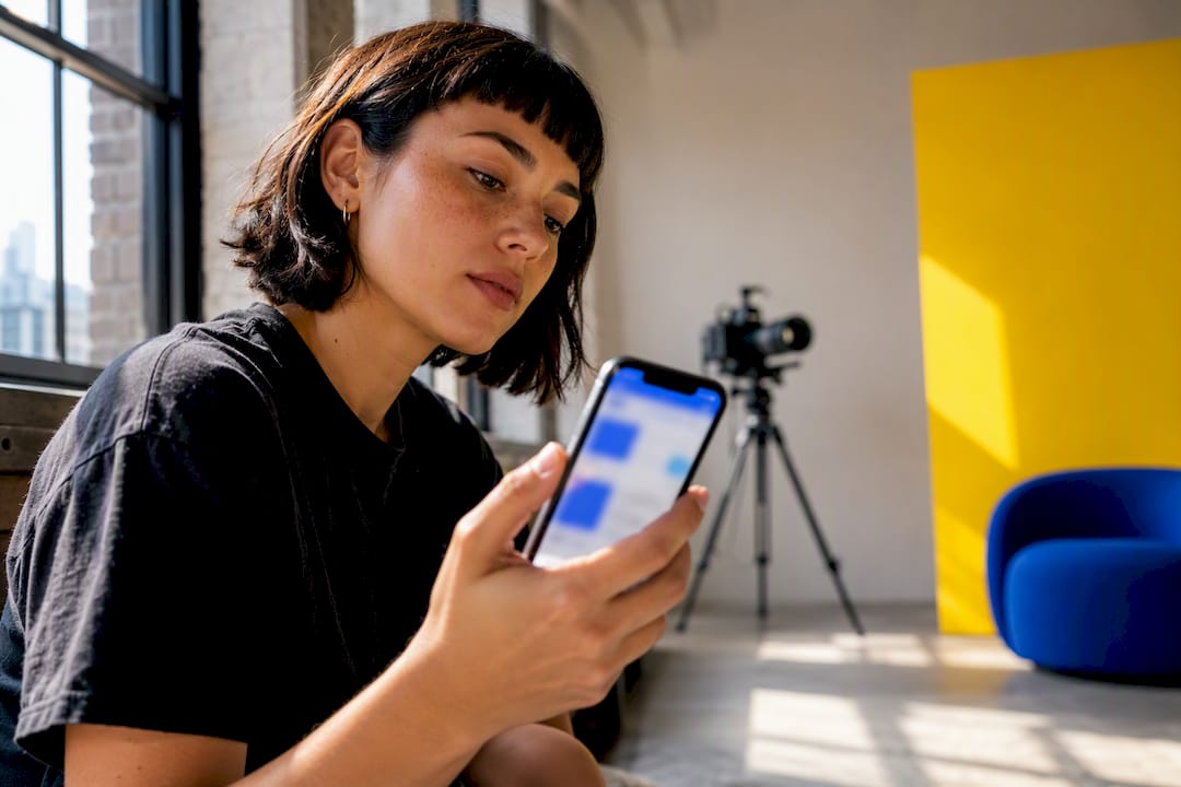 Creator reviewing a paid social ad authorization