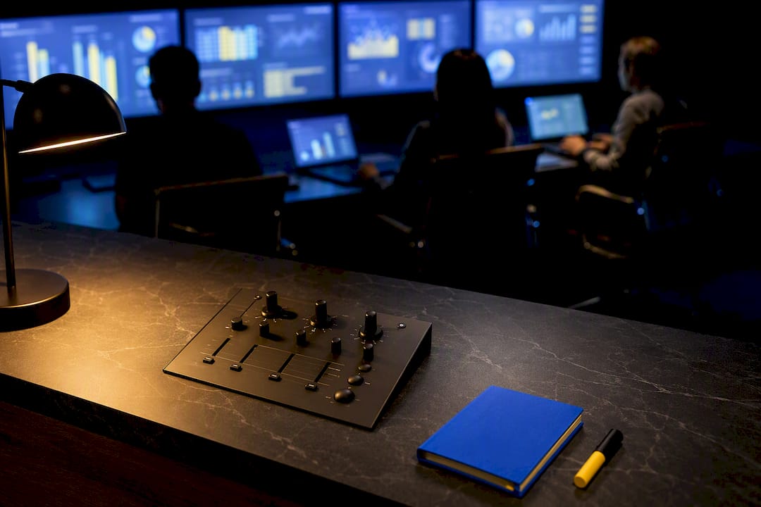 Analytics team reviewing campaign measurement dashboards