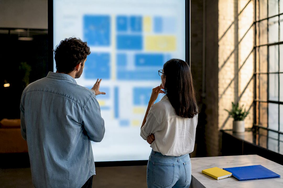 Marketers comparing audience segments on display