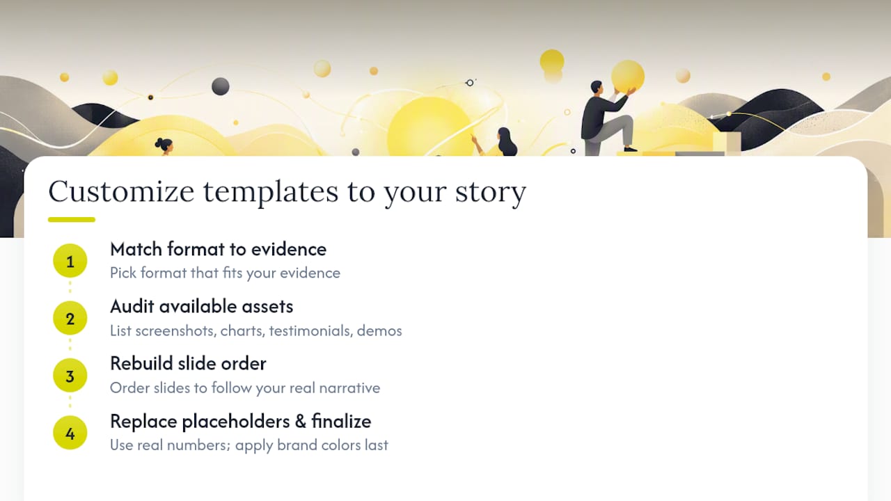 Customizing These Examples for Your Own Story — overview diagram