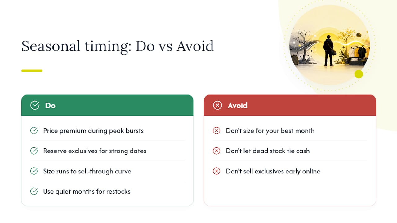 How Does Seasonal Timing Affect Merch Profitability? — overview diagram