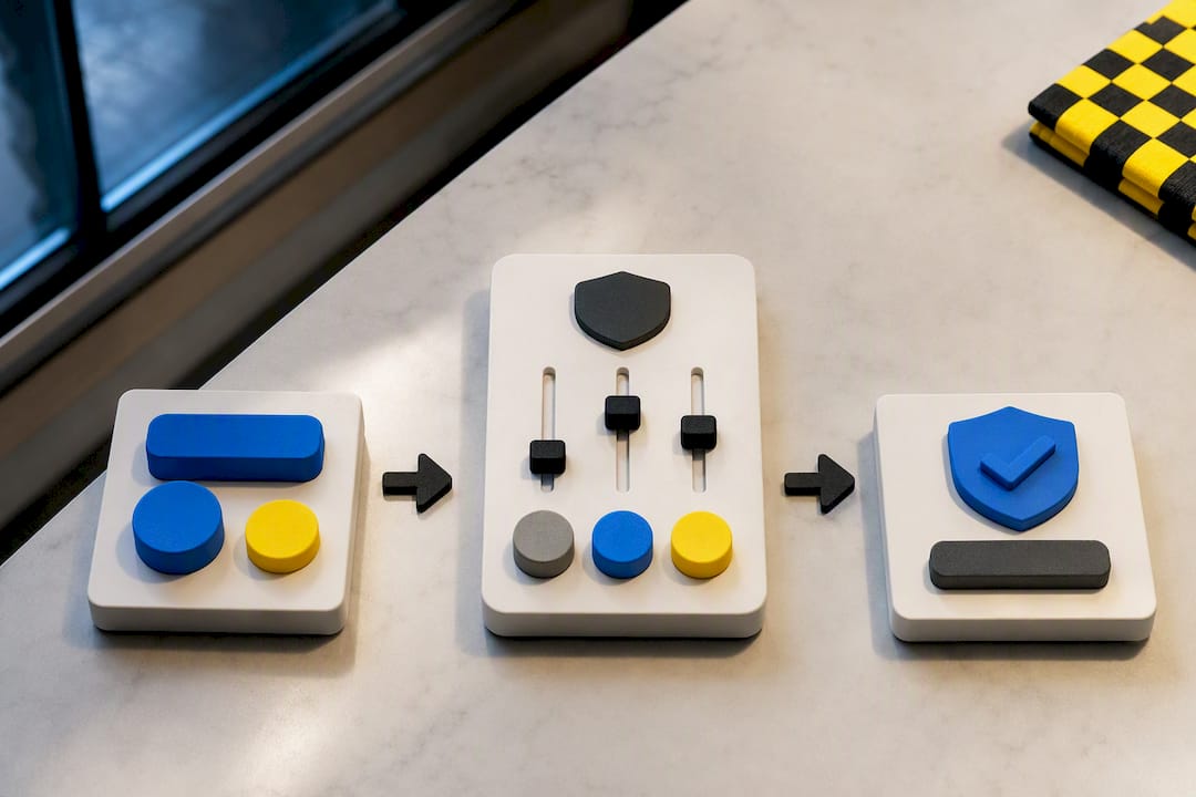 Illustrated commercial payroll verification workflow