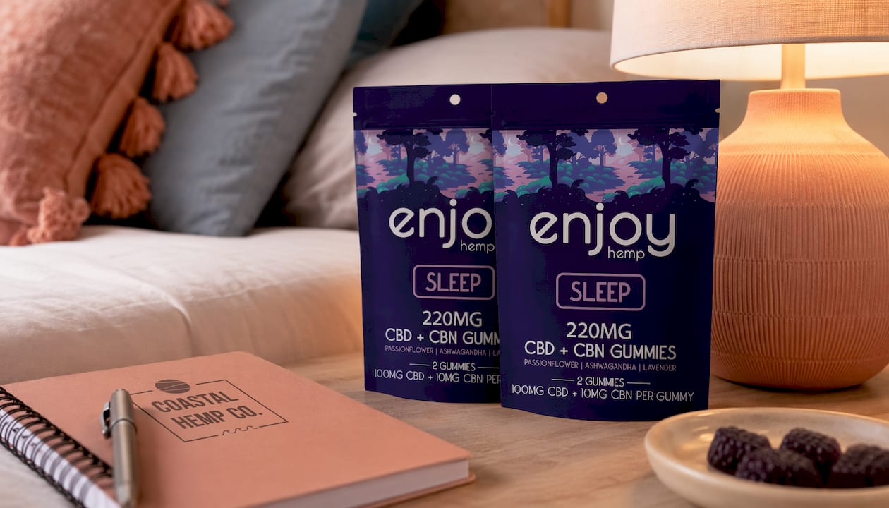 Enjoy Sleep Gummies CBD+CBN 220 mg - 2 Pack