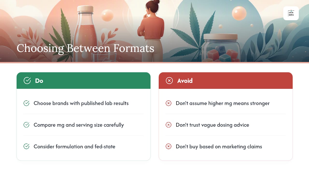 A Publisher's Note on Choosing Between Formats — overview diagram