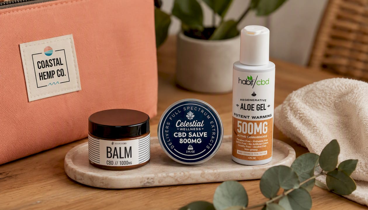 Organic CBD Balm w/ Lavender and Eucalyptus