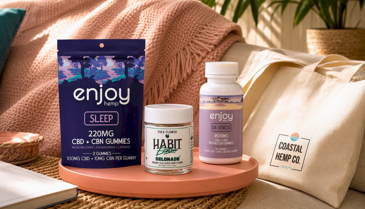 Enjoy Sleep Gummies CBD+CBN 220 mg - 2 Pack