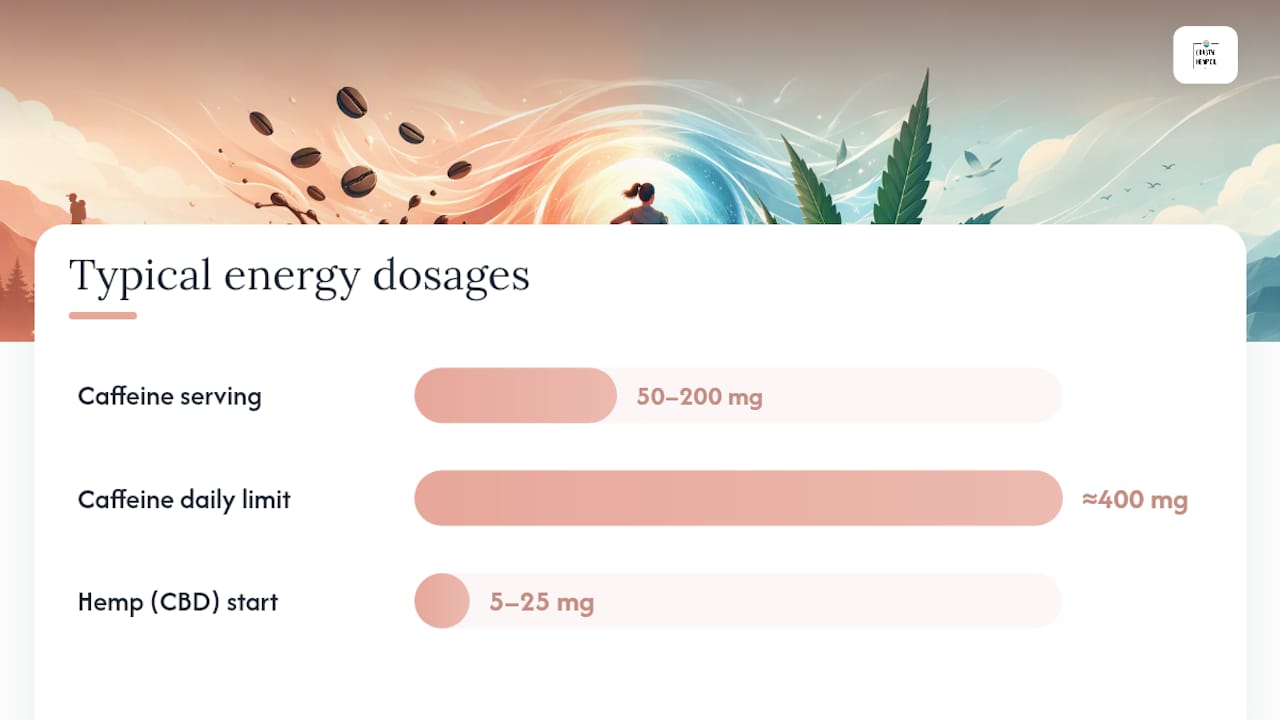 How Do You Choose the Right Dose for Energy or Focus? — overview diagram