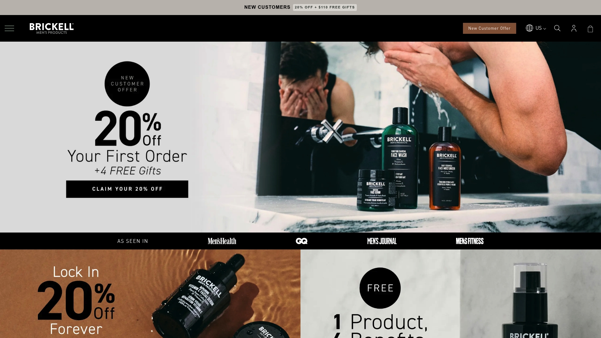 Brickell Men's Products