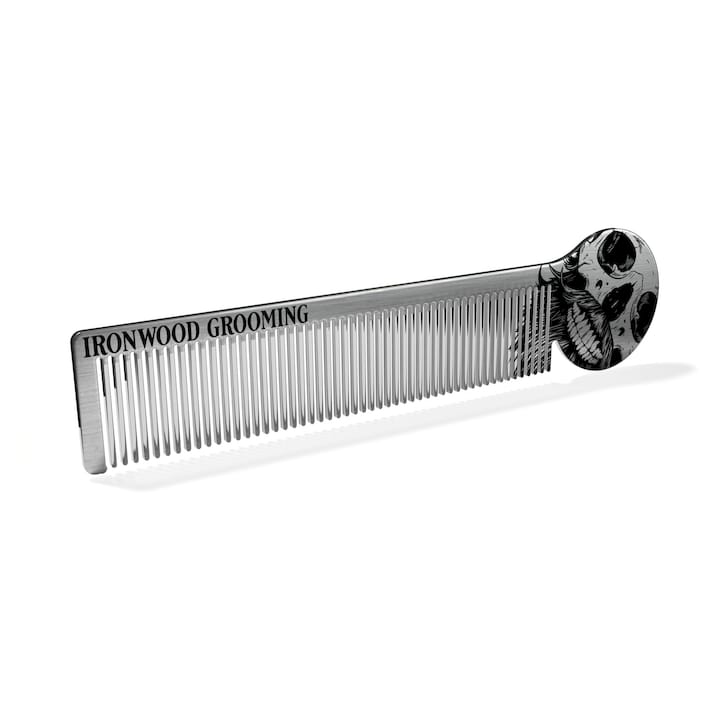Stainless Moustache Comb