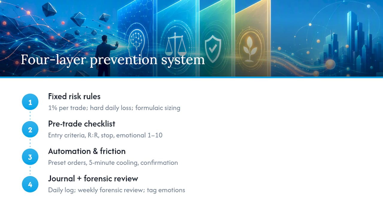 Four layers of trading error prevention