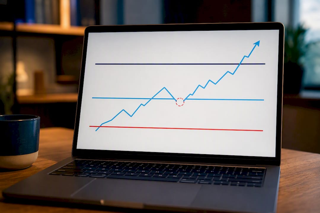 Price pulls back through premature stop