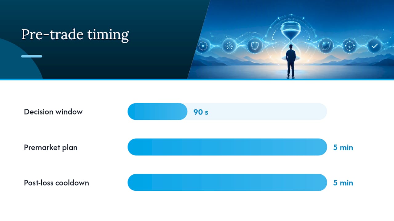 What Should Your Pre-Trade Routine Look Like? — overview diagram