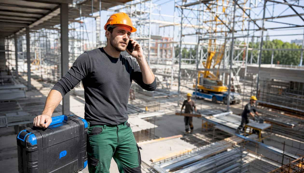 Anrufe auf der Baustelle nicht verpassen: So geht's