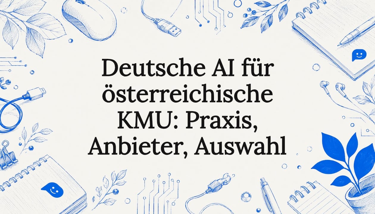 Deutsche AI für österreichische KMU: Praxis, Anbieter, Auswahl