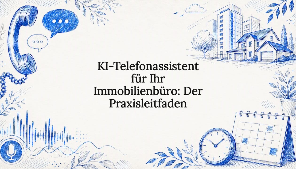 KI-Telefonassistent für Ihr Immobilienbüro: Der Praxisleitfaden