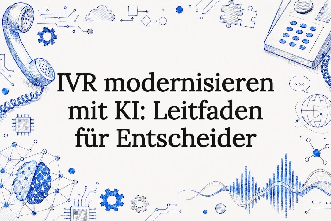 IVR modernisieren mit KI: Leitfaden für Entscheider