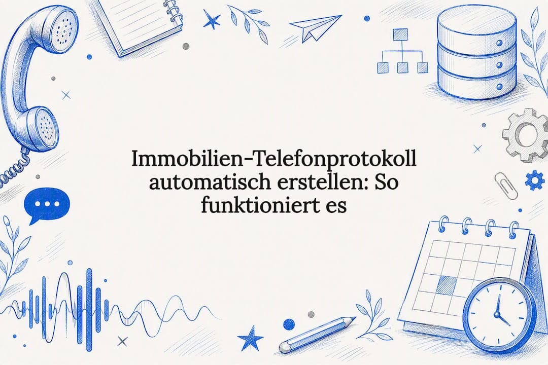 Immobilien-Telefonprotokoll automatisch erstellen: So funktioniert es