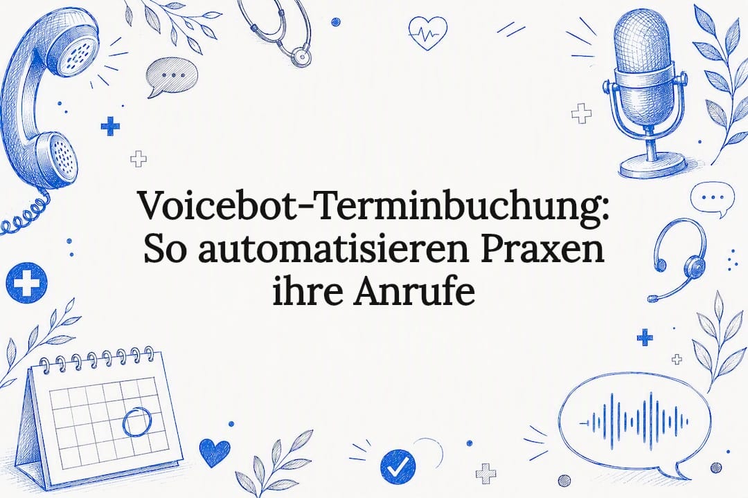 Voicebot-Terminbuchung: So automatisieren Praxen ihre Anrufe