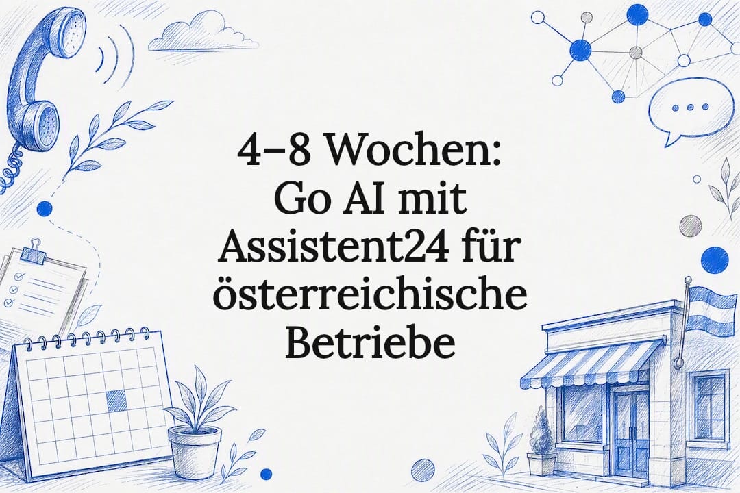 4–8 Wochen: Go AI mit Assistent24 für österreichische Betriebe