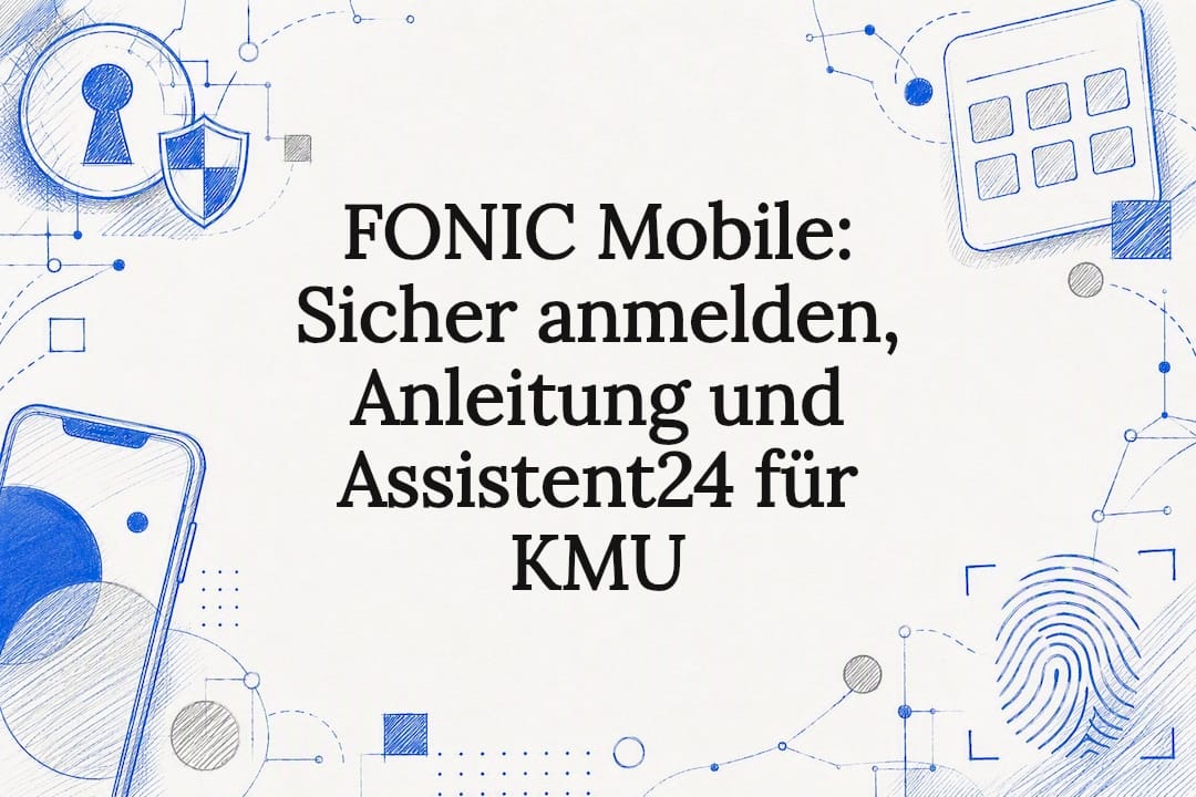 FONIC Mobile: Sicher anmelden, Anleitung und Assistent24 für KMU