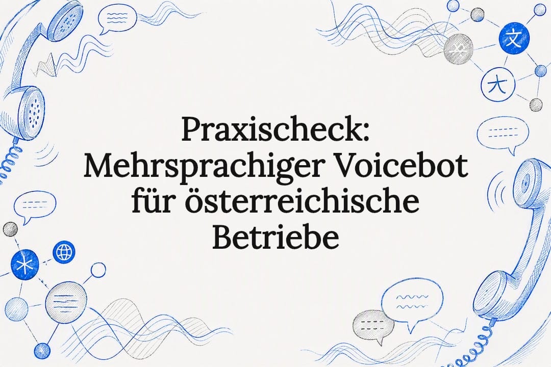 Praxischeck: Mehrsprachiger Voicebot für österreichische Betriebe