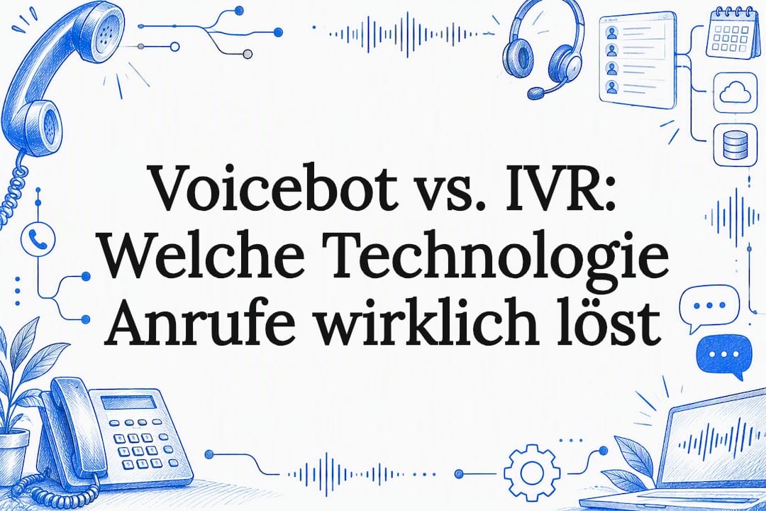 Voicebot vs. IVR: Welche Technologie Anrufe wirklich löst