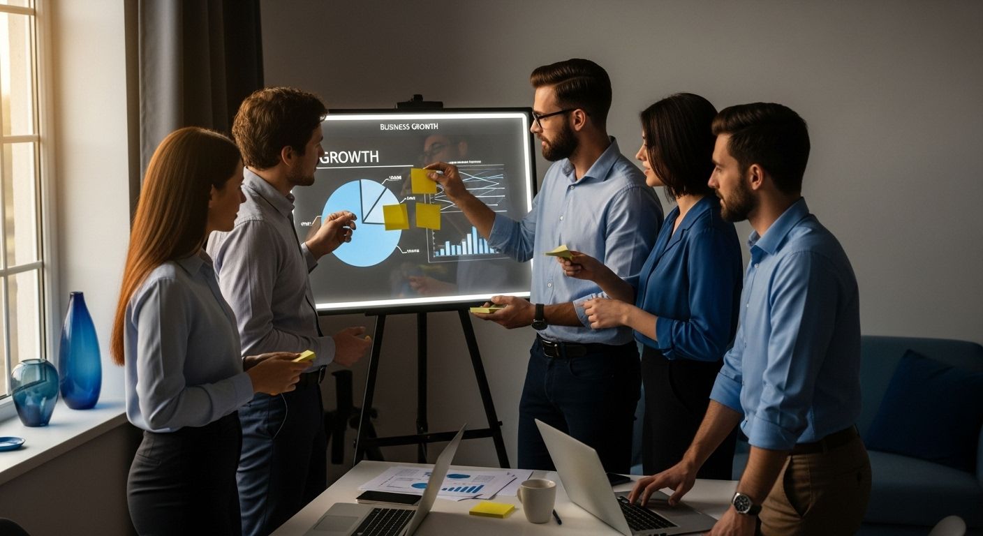 startup business growth teamwork