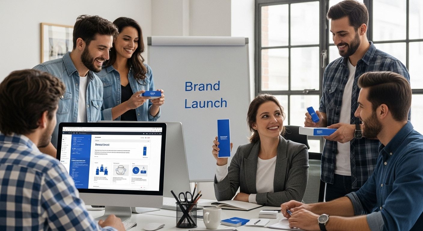 startup brand launch