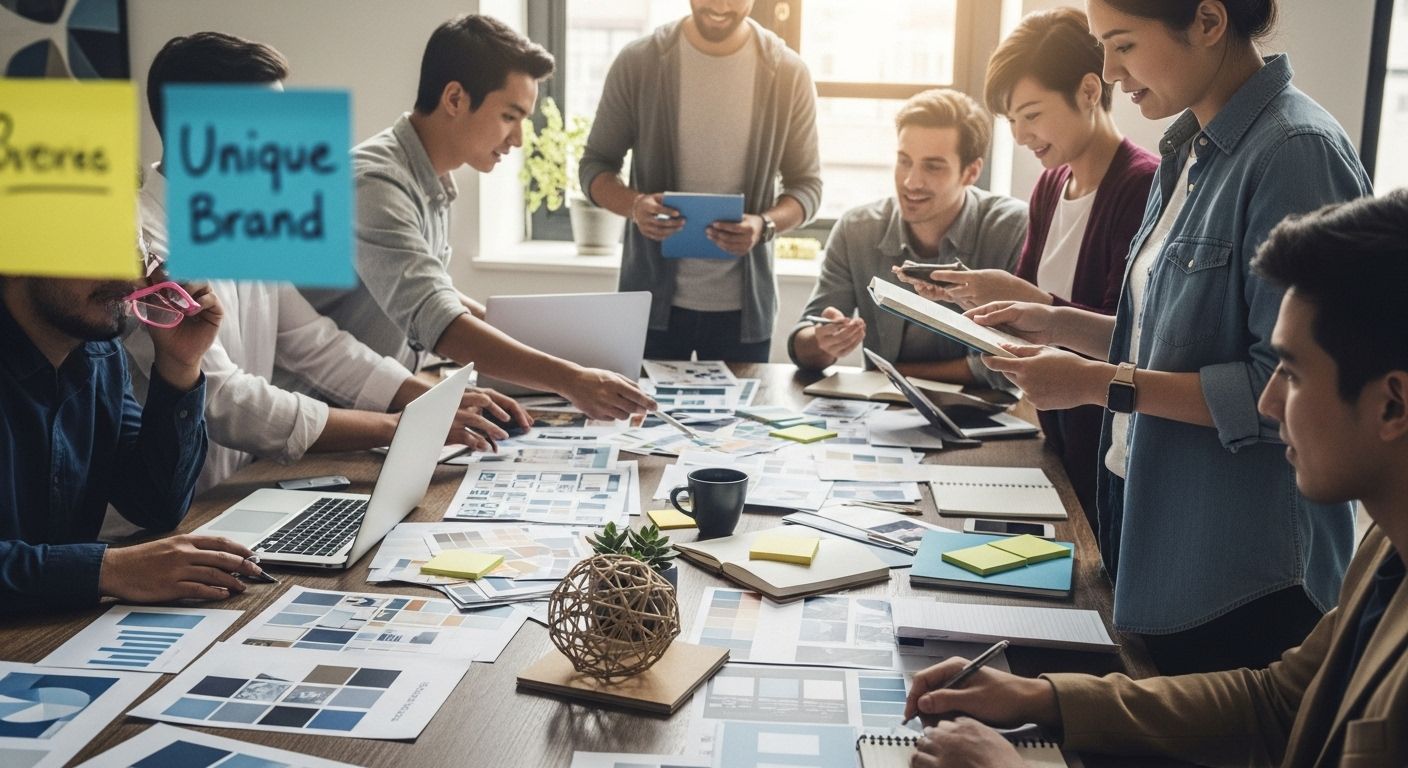 startup brand teamwork