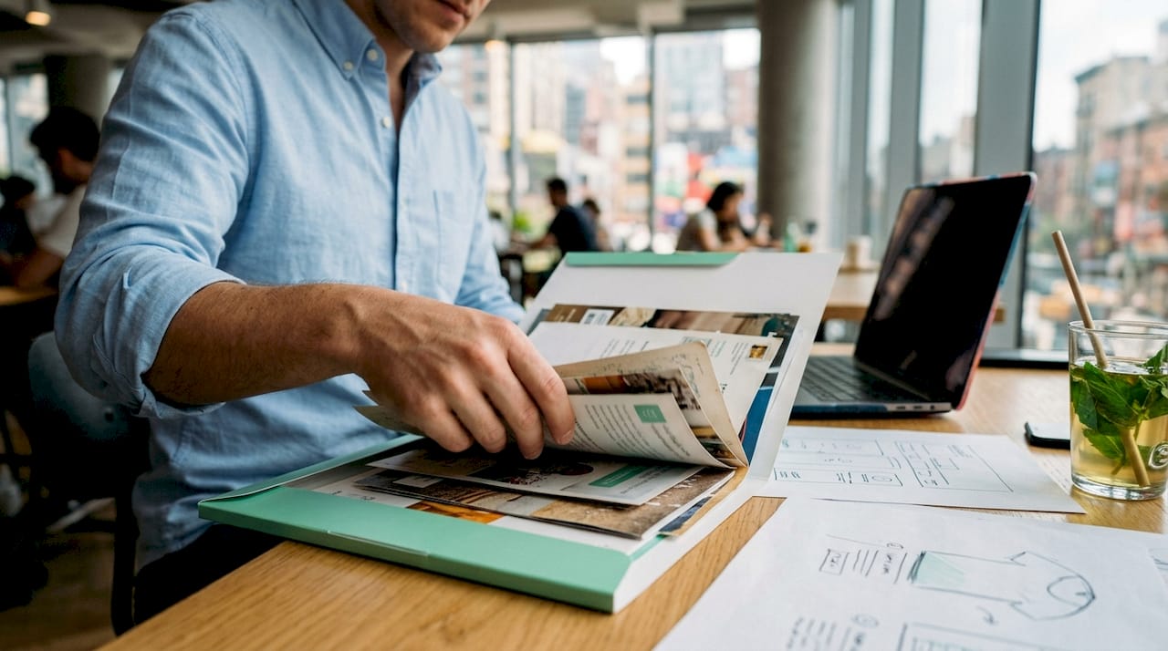 Review of direct mail call to action samples from above
