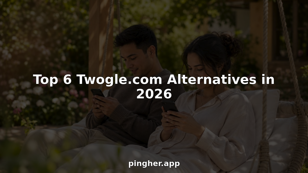 Couple using relationship apps on smartphones