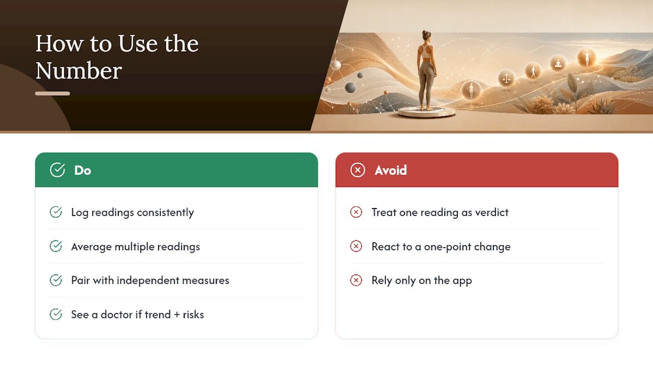 An Editorial Take: Treat the Number as Feedback, Not a Verdict — overview diagram