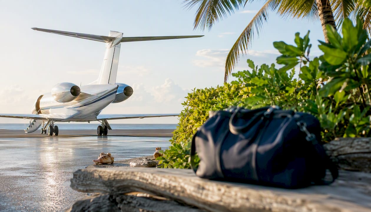 Why Island Travel Favors Private Jets Over Commercial Flights