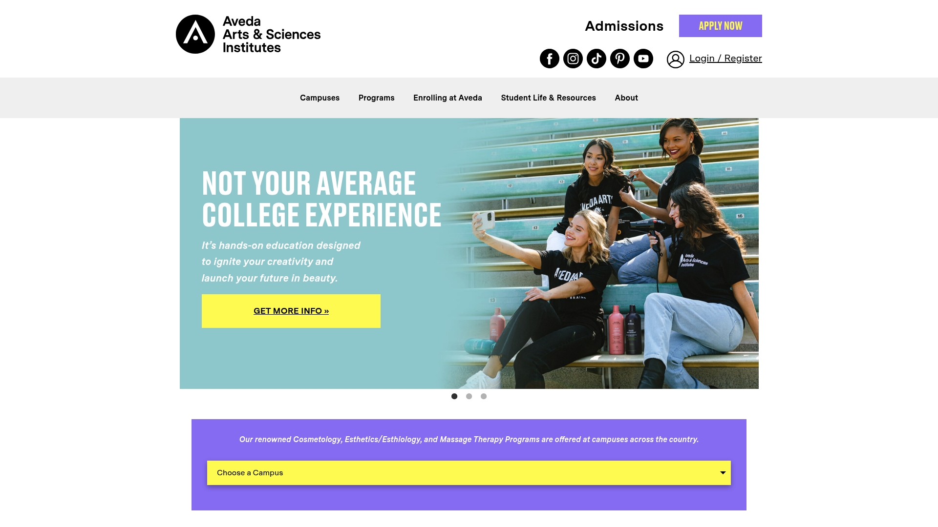 https://avedaarts.edu